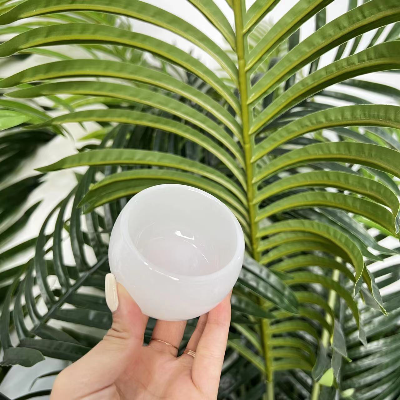 Reikistal White Jade Cup/Bowl