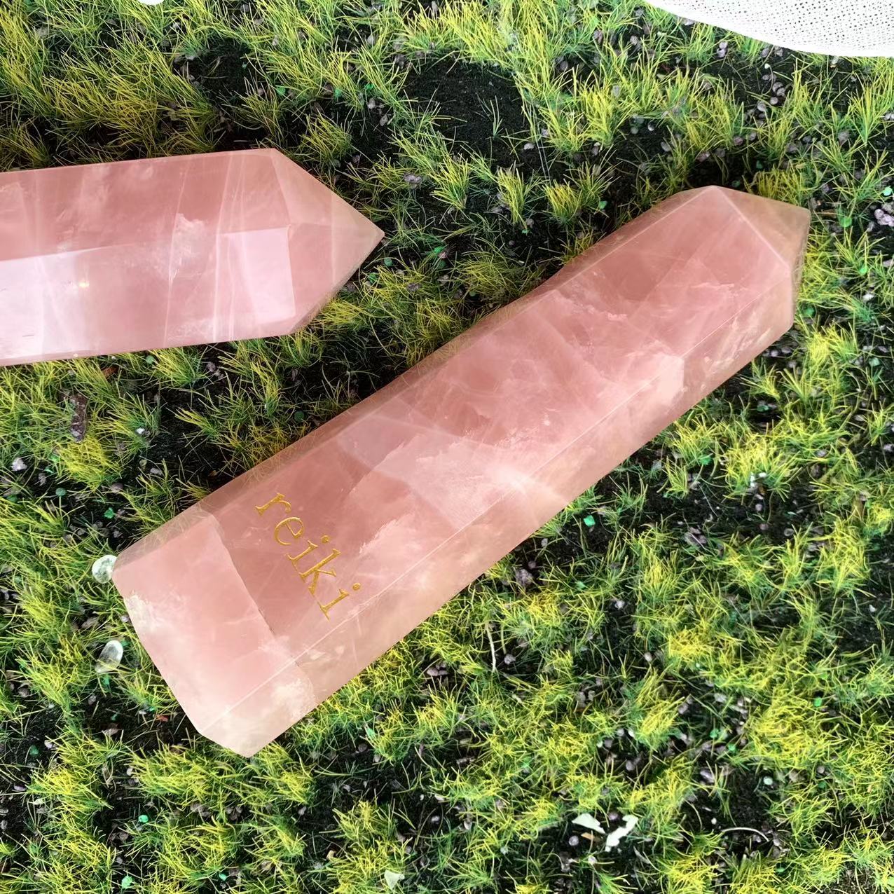 Reikistal Rose Quartz Point