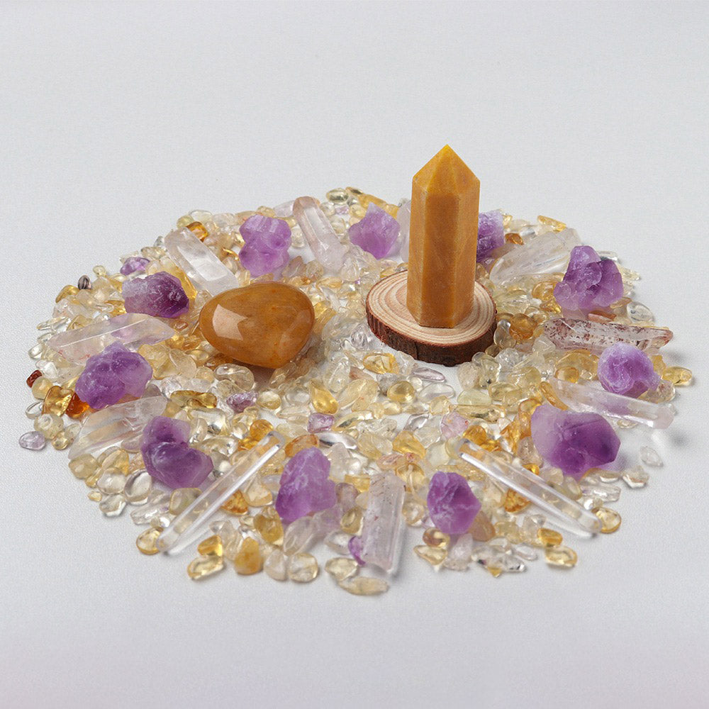 Reikistal Crystal Gridhealing Point Gift Box