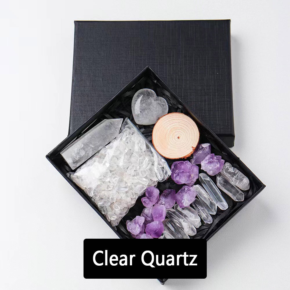 Reikistal Crystal Gridhealing Point Gift Box