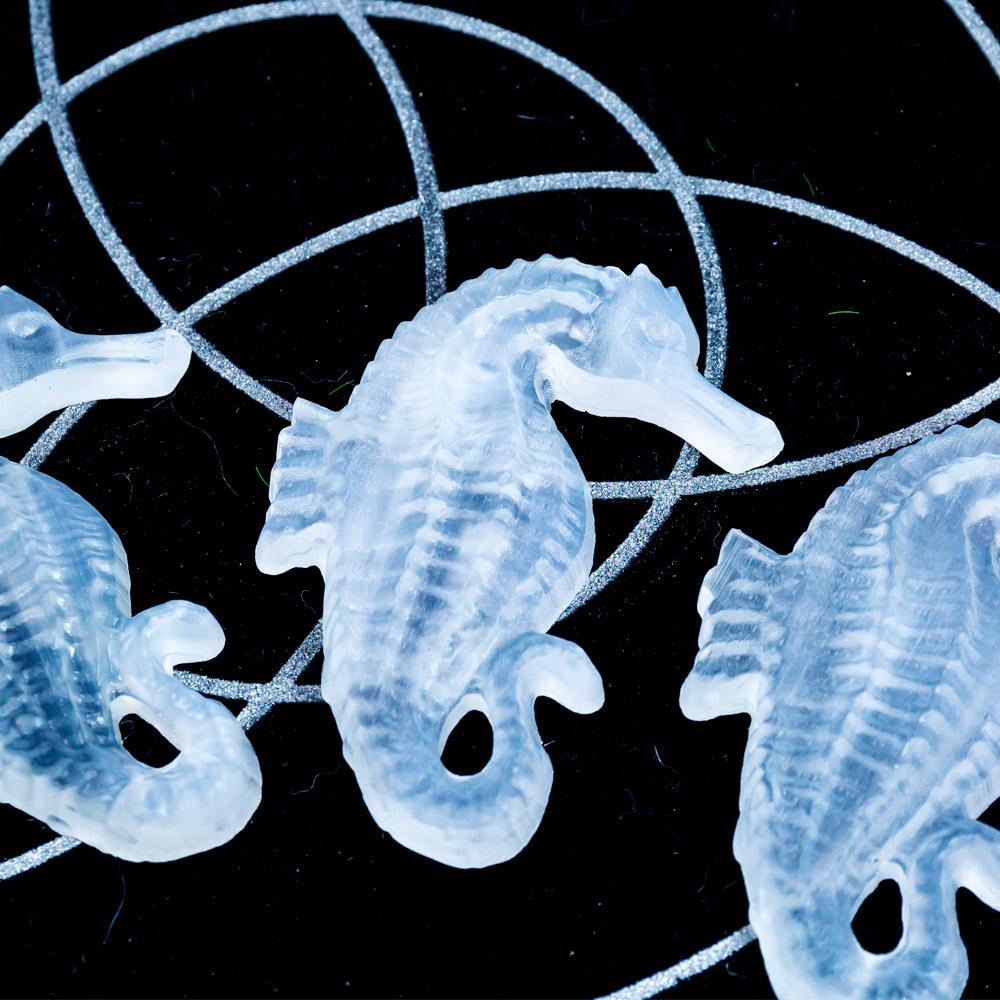 Reikistal Selenite Sea Horse