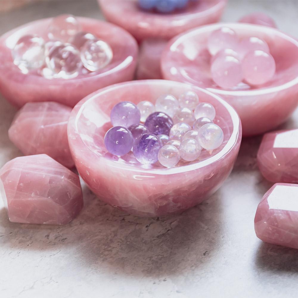 Reikistal Rose Quartz Bowl