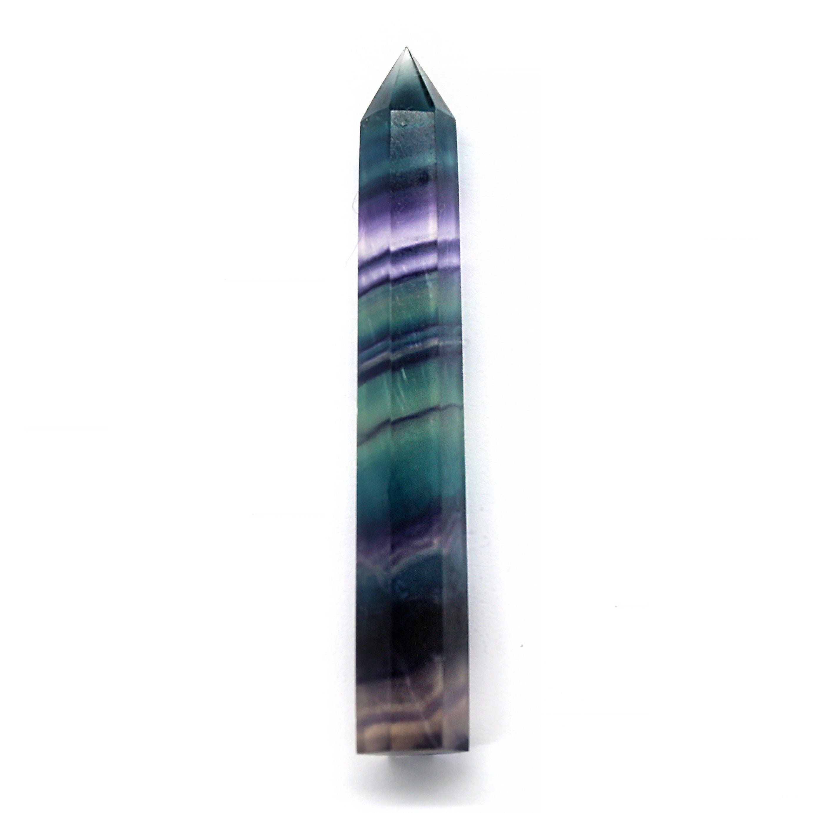 Reikistal Rainbow Fluorite Point