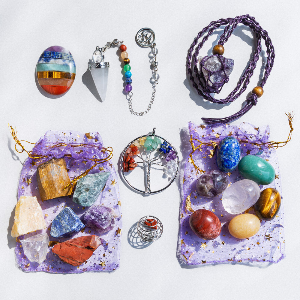 Reikistal 🔥 7 Chakras Gift Box Bag 🔥