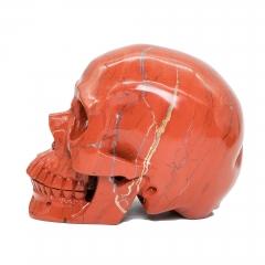 Reikistal Red Jasper Hollow Out Skull