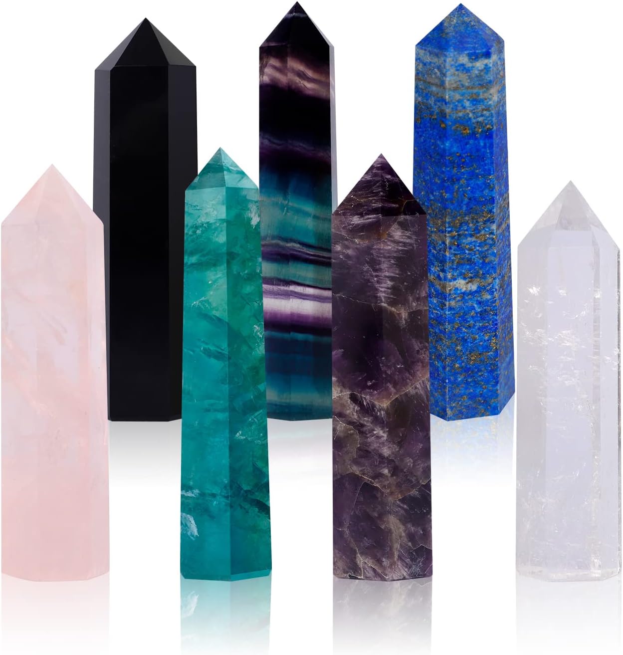 Reikistal Healing Crystal Wands