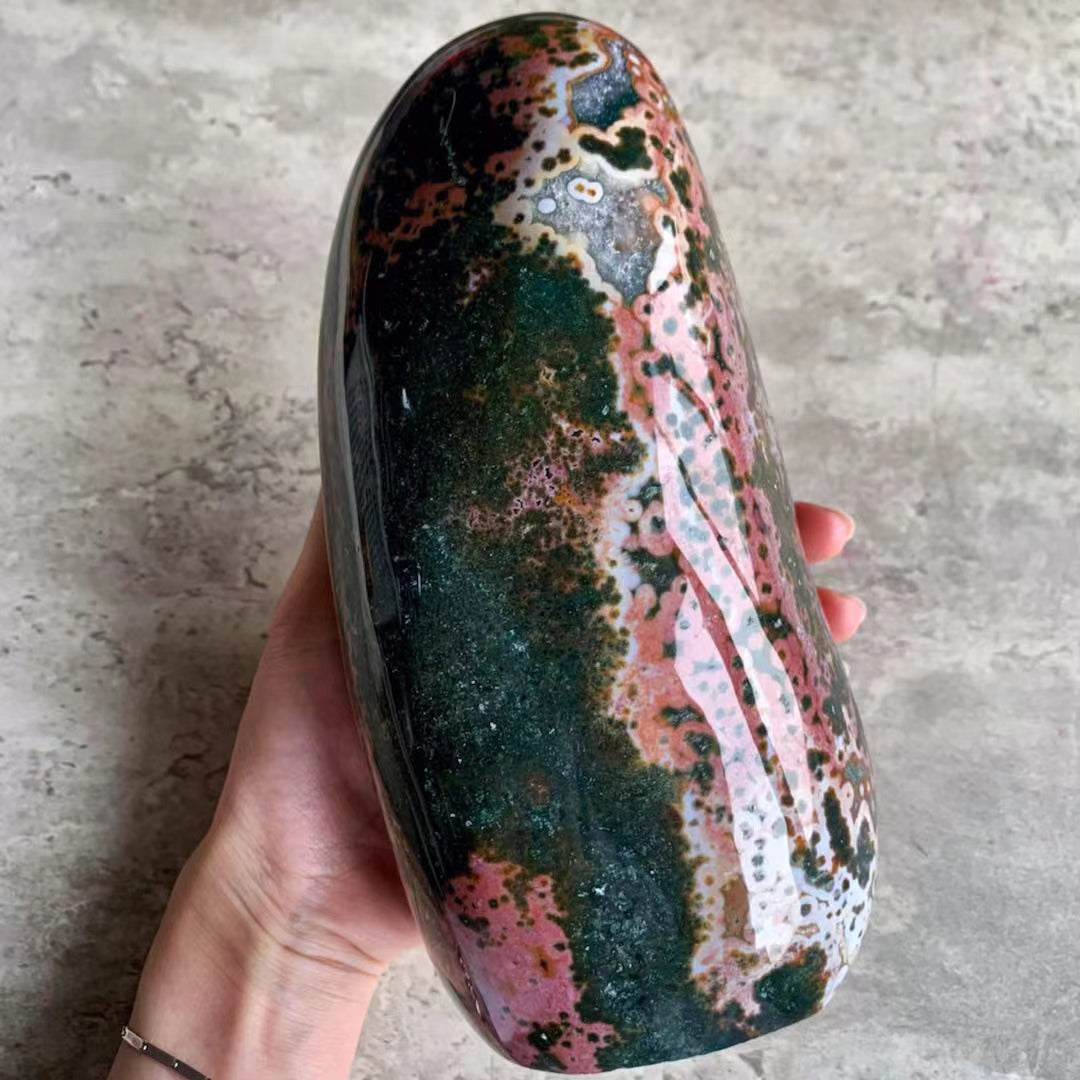 【Weekly Flash Deals】Bubble Ocean Jasper Free Form