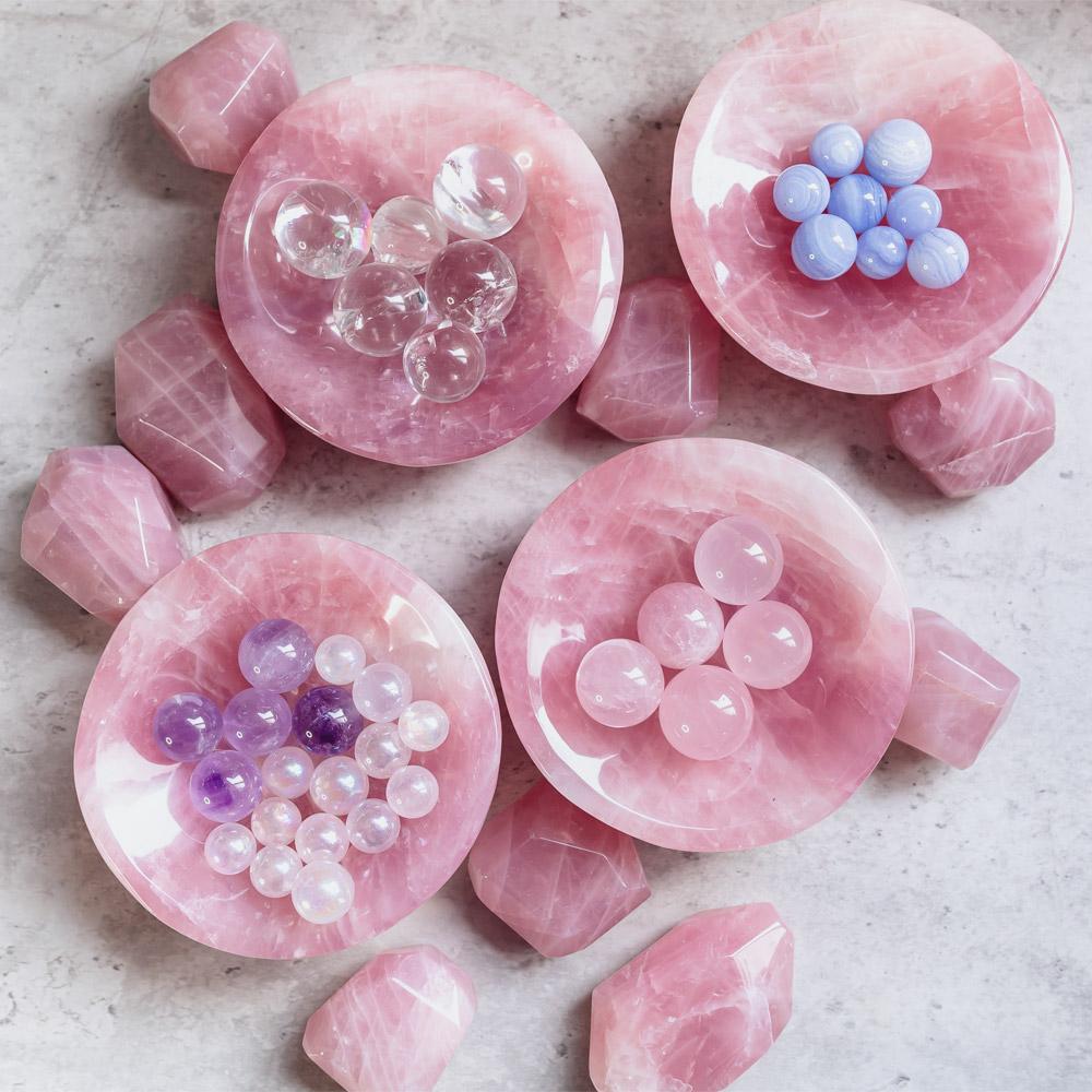 Reikistal Rose Quartz Bowl