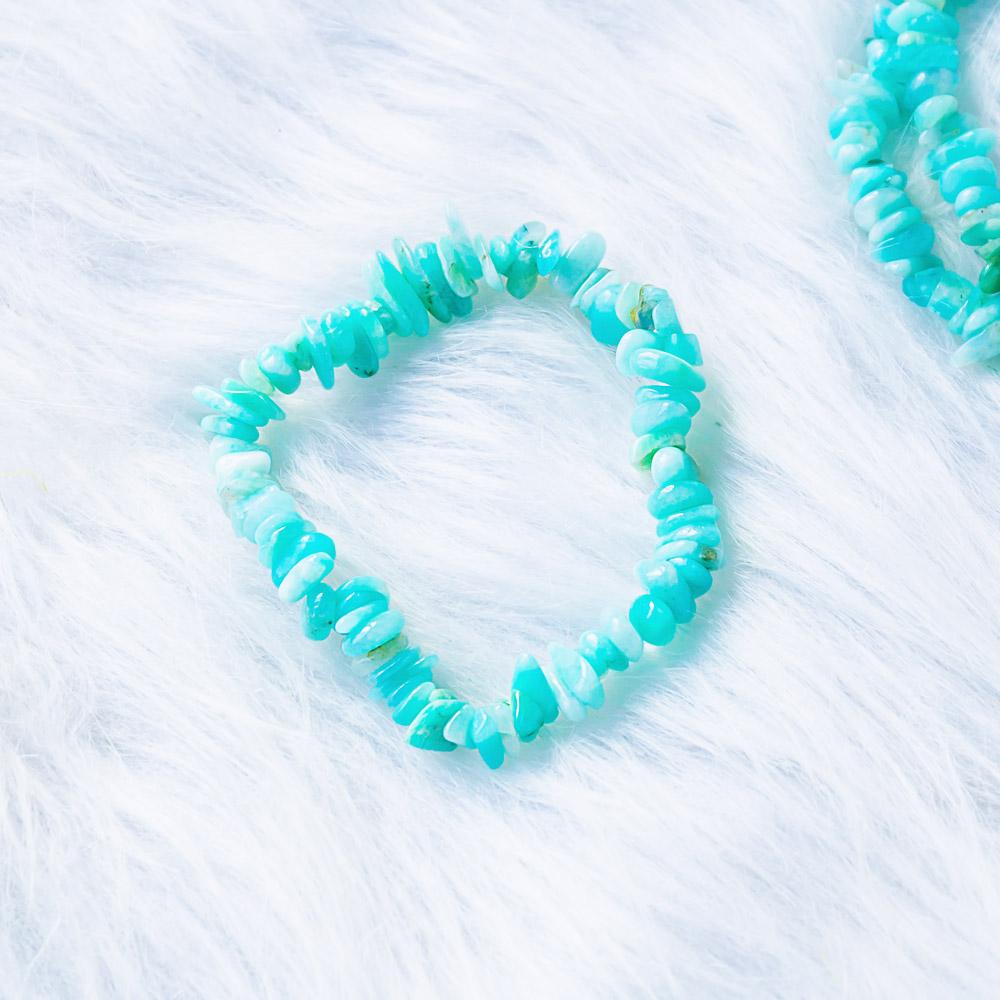 Reikistal 【Chips Bracelet 】Amazonite