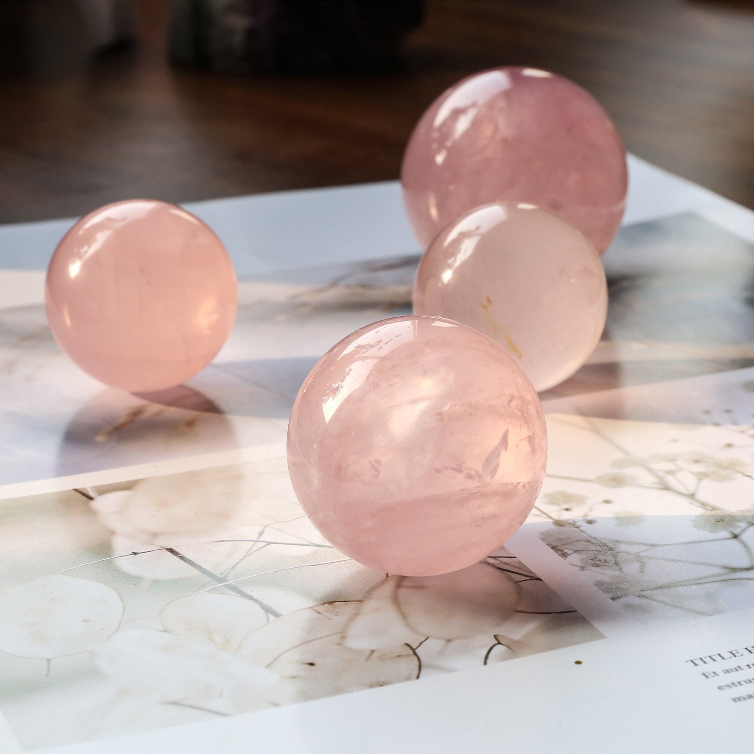 Reikistal Rose Quartz Ball