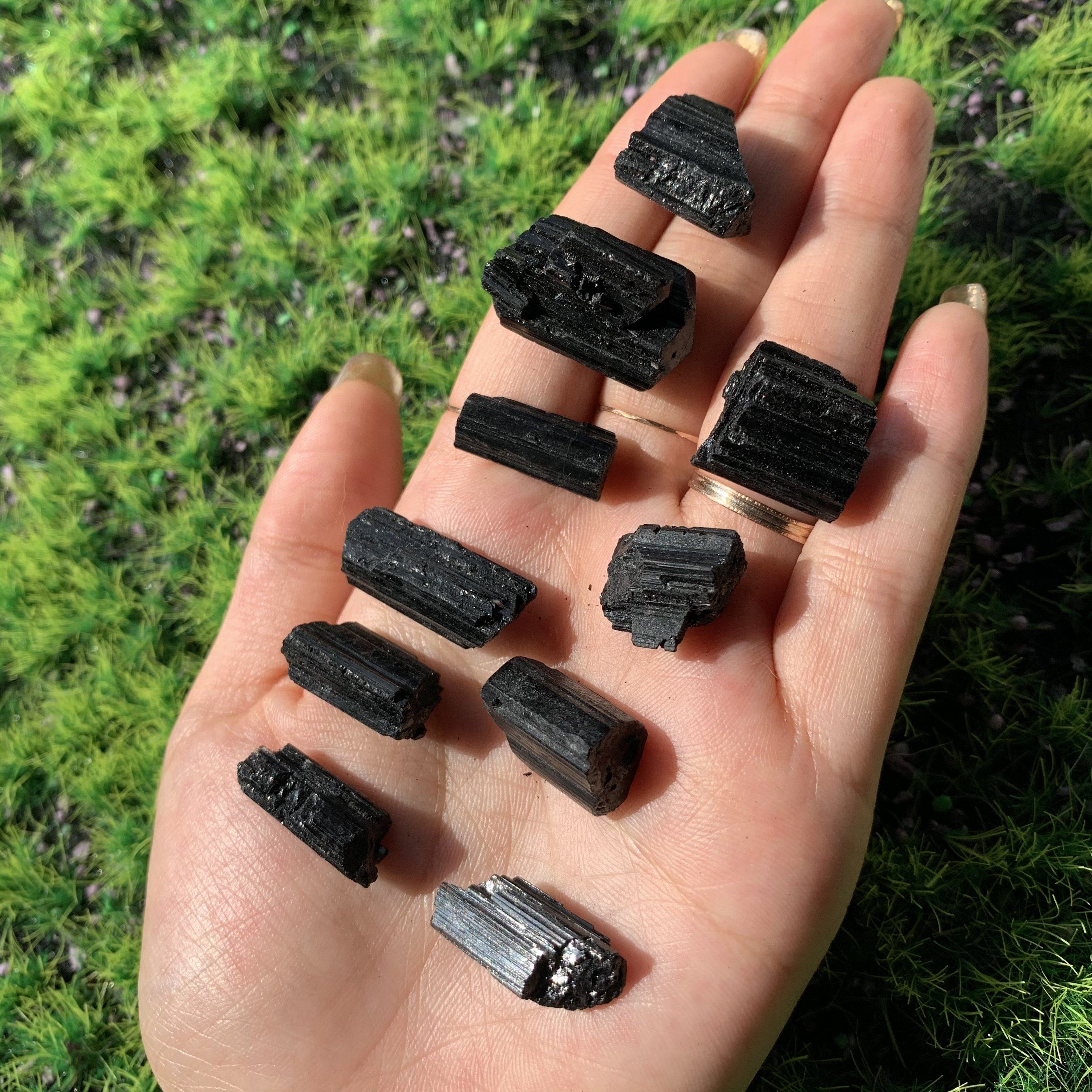 Reikistal Black Tourmaline Specimens