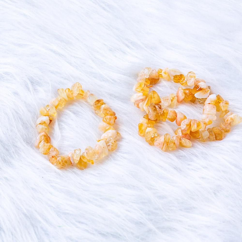 Reikistal 【Chips Bracelet 】Citrine