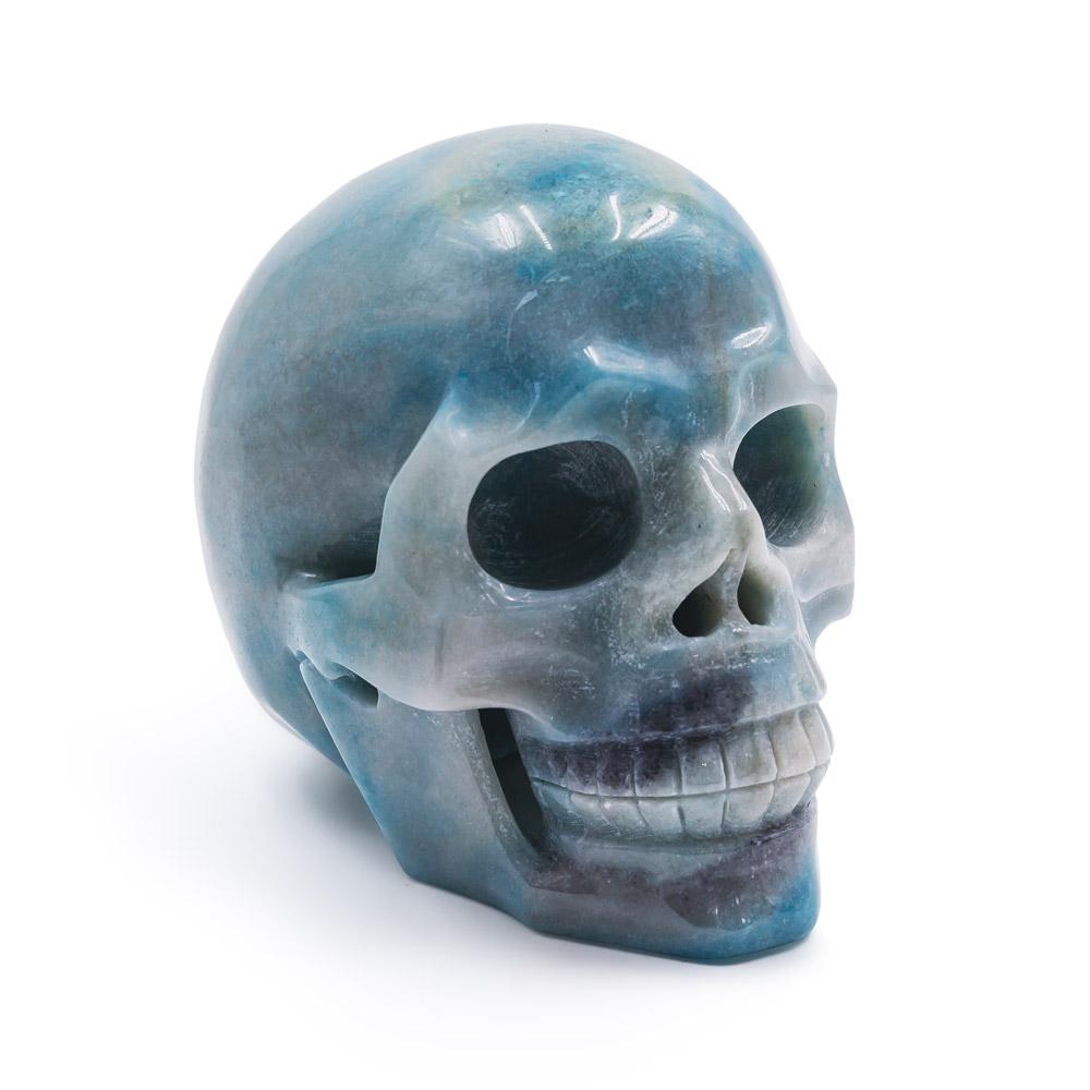Reikistal Trolleite Hollow Out Carving Skull