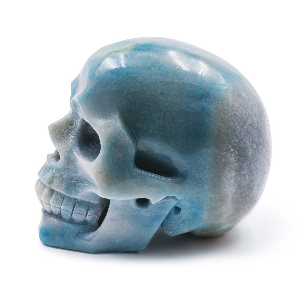 Reikistal Trolleite Hollow Out Carving Skull