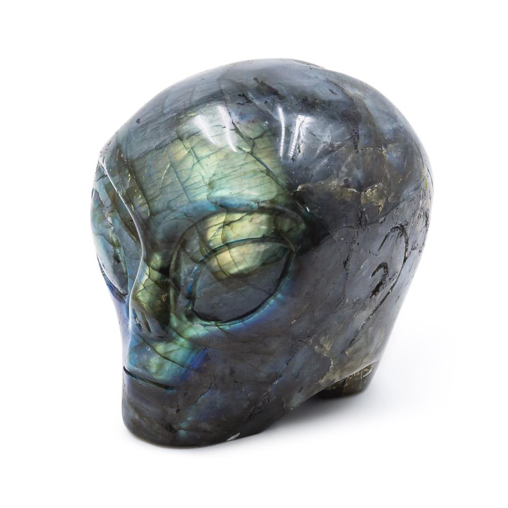 Reikistal Labradorite Alien Skull