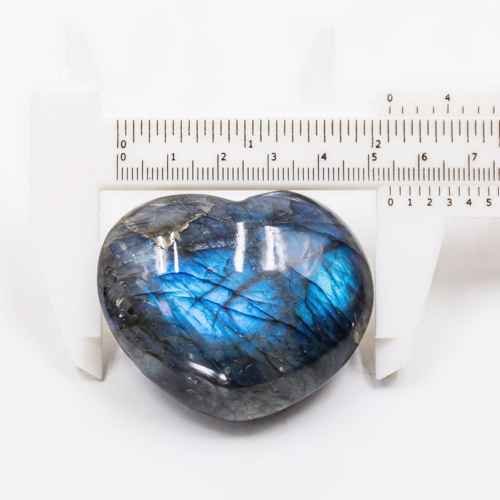 Reikistal Labradorite Heart