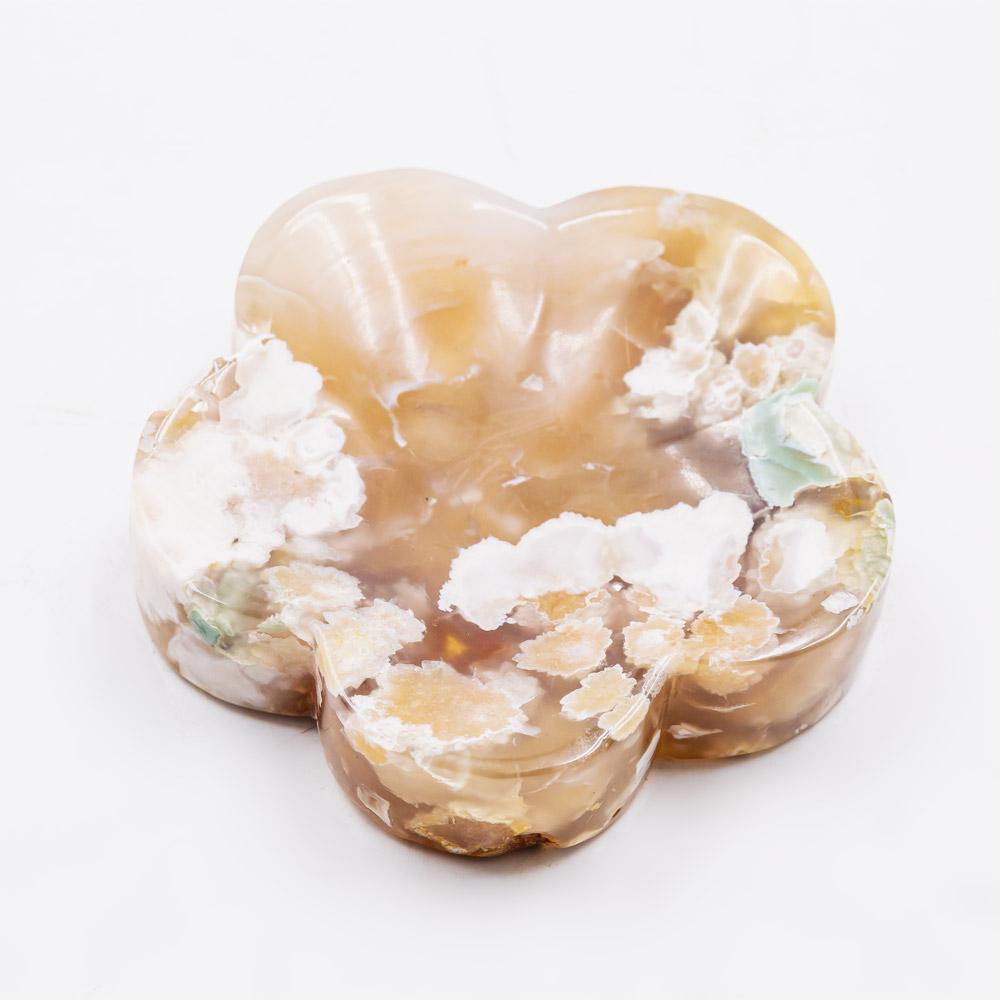 Reikistal Flower Agate Bowl