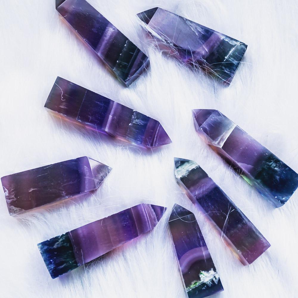 Reikistal Indigo Bule Fluorite Point