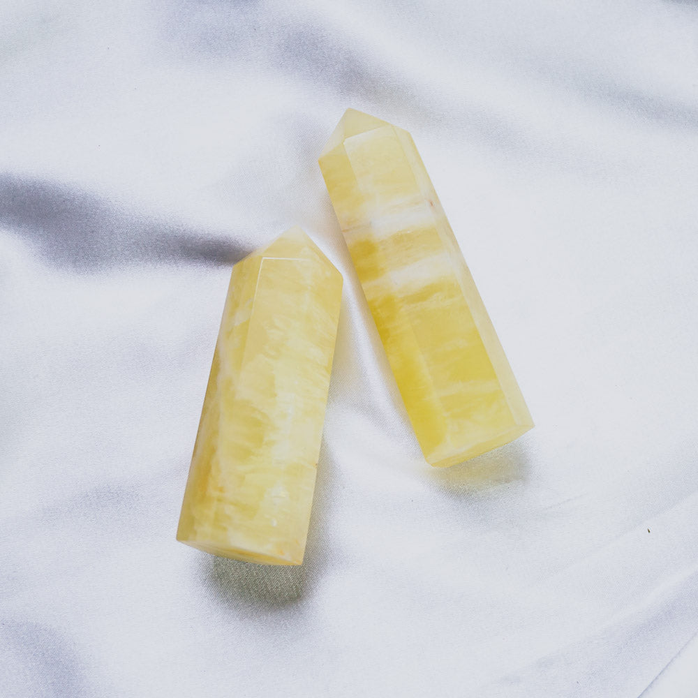 Reikistal Lemon Calcite Point