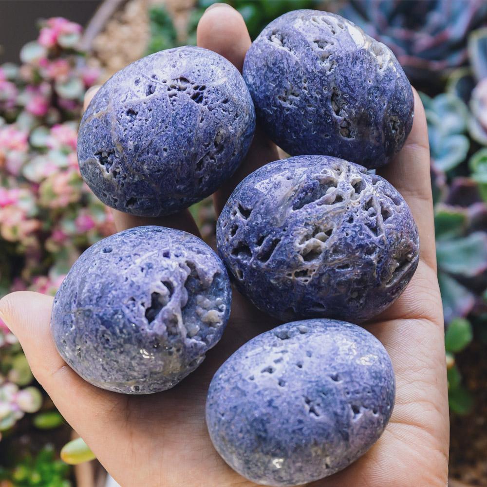 Reikistal Purple Sphalerite Palm Stone