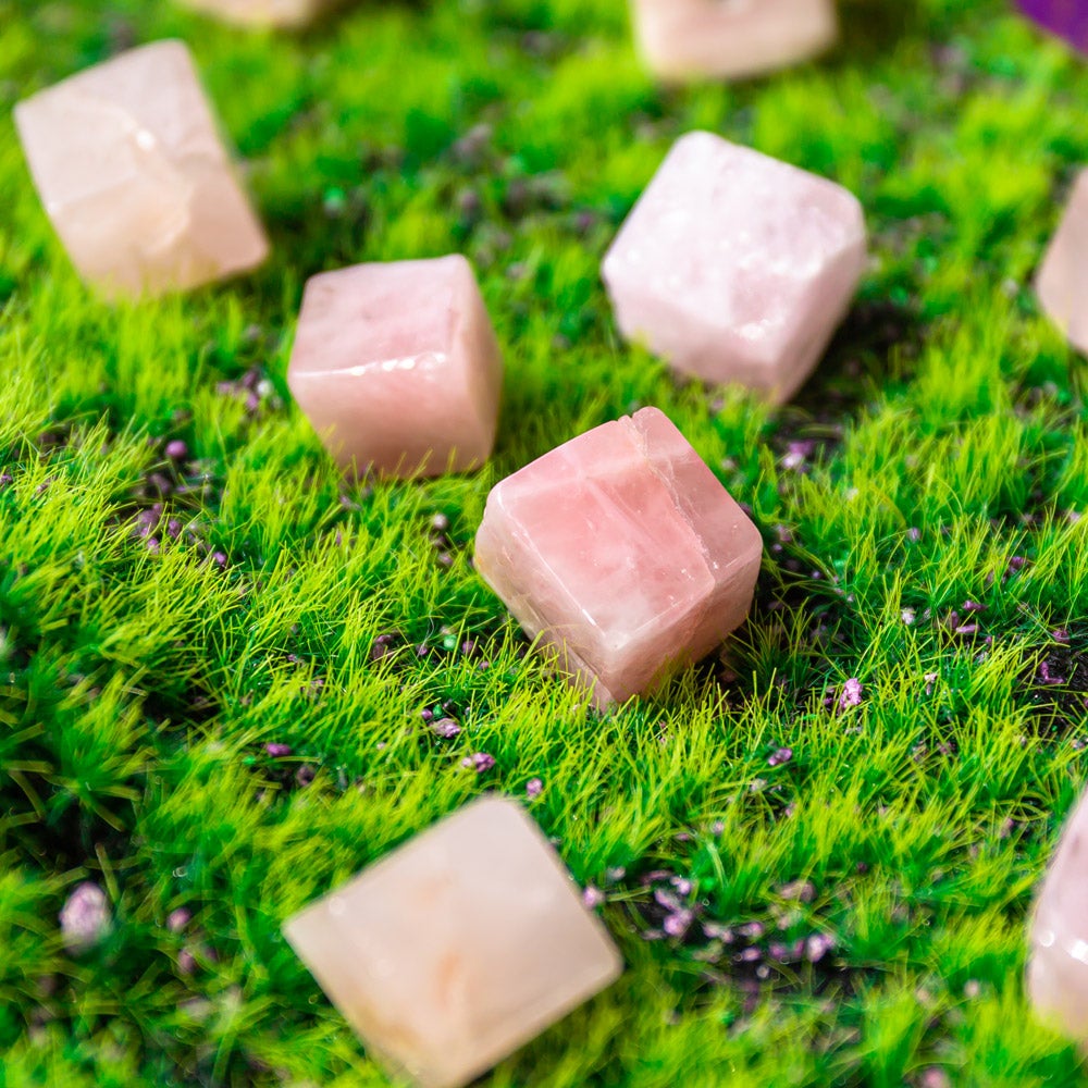 Reikistal Rose Kvarts Cube