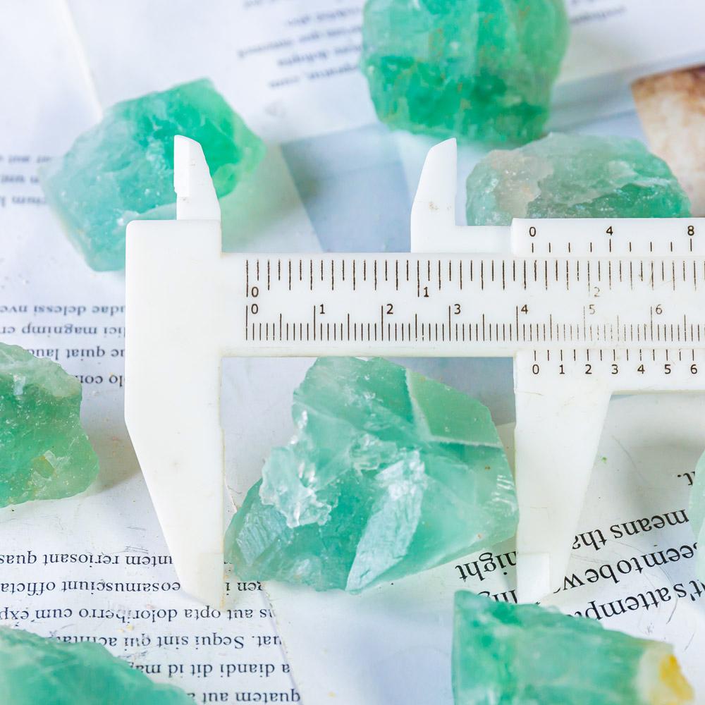 Reikistal Green Fluorite Raw Stone