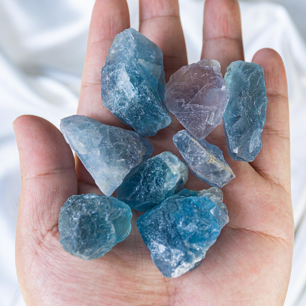 Reikistal Blue Fluorite Raw Stone