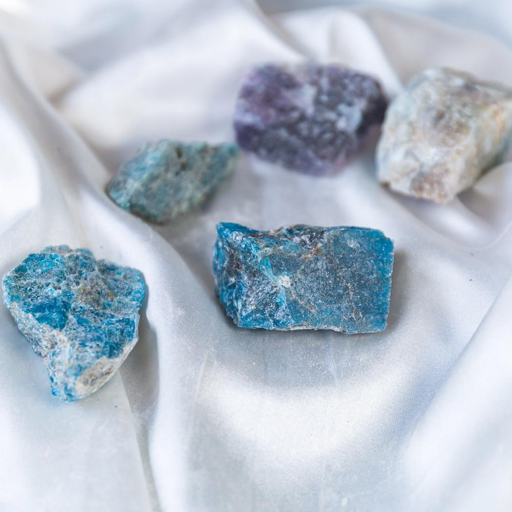 Reikistal Blue Apatite Raw Stone