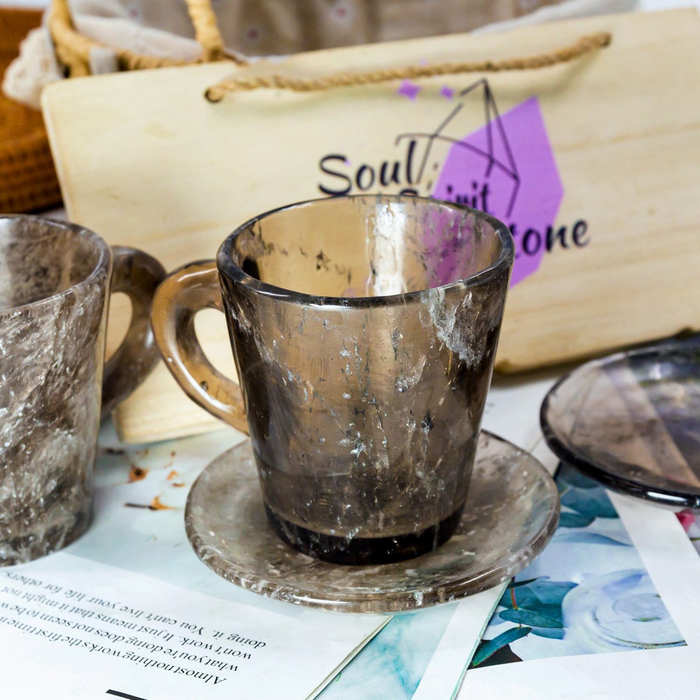 Reikistal Smoky Quartz Mug/Cup