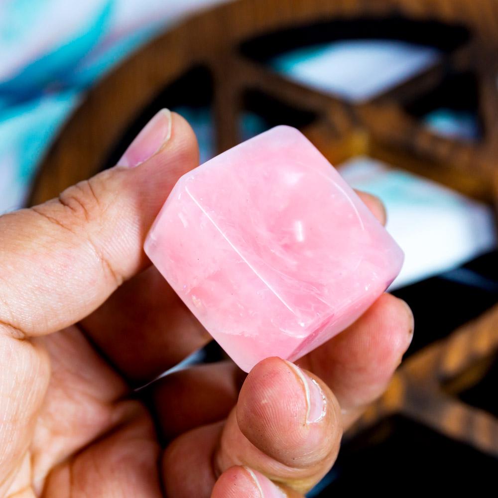 Reikistal Natural Rose Quartz Sphere Stand