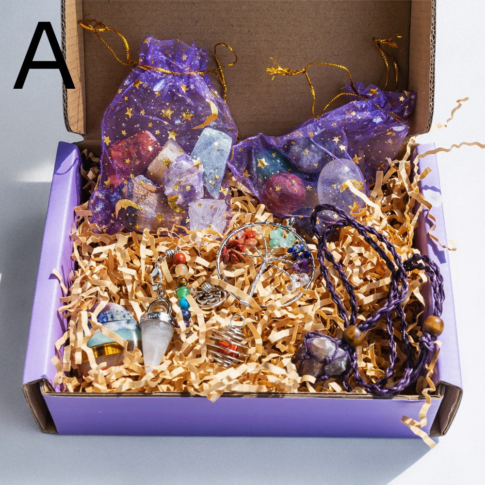 Reikistal 🔥 7 Chakras Gift Box Bag 🔥