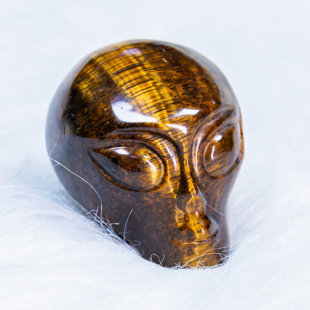 Reikistal 2" Crystal Alien Skull