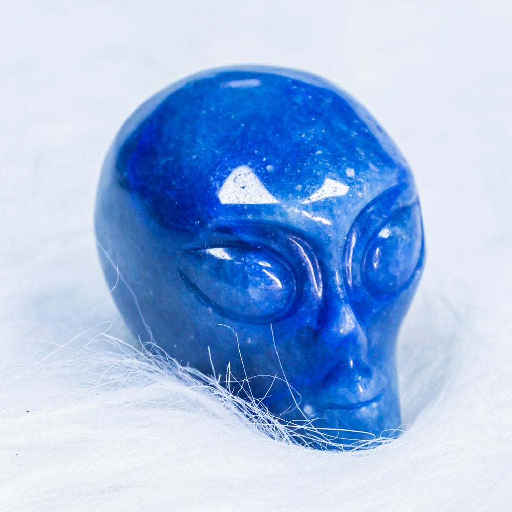 Reikistal 2" Crystal Alien Skull