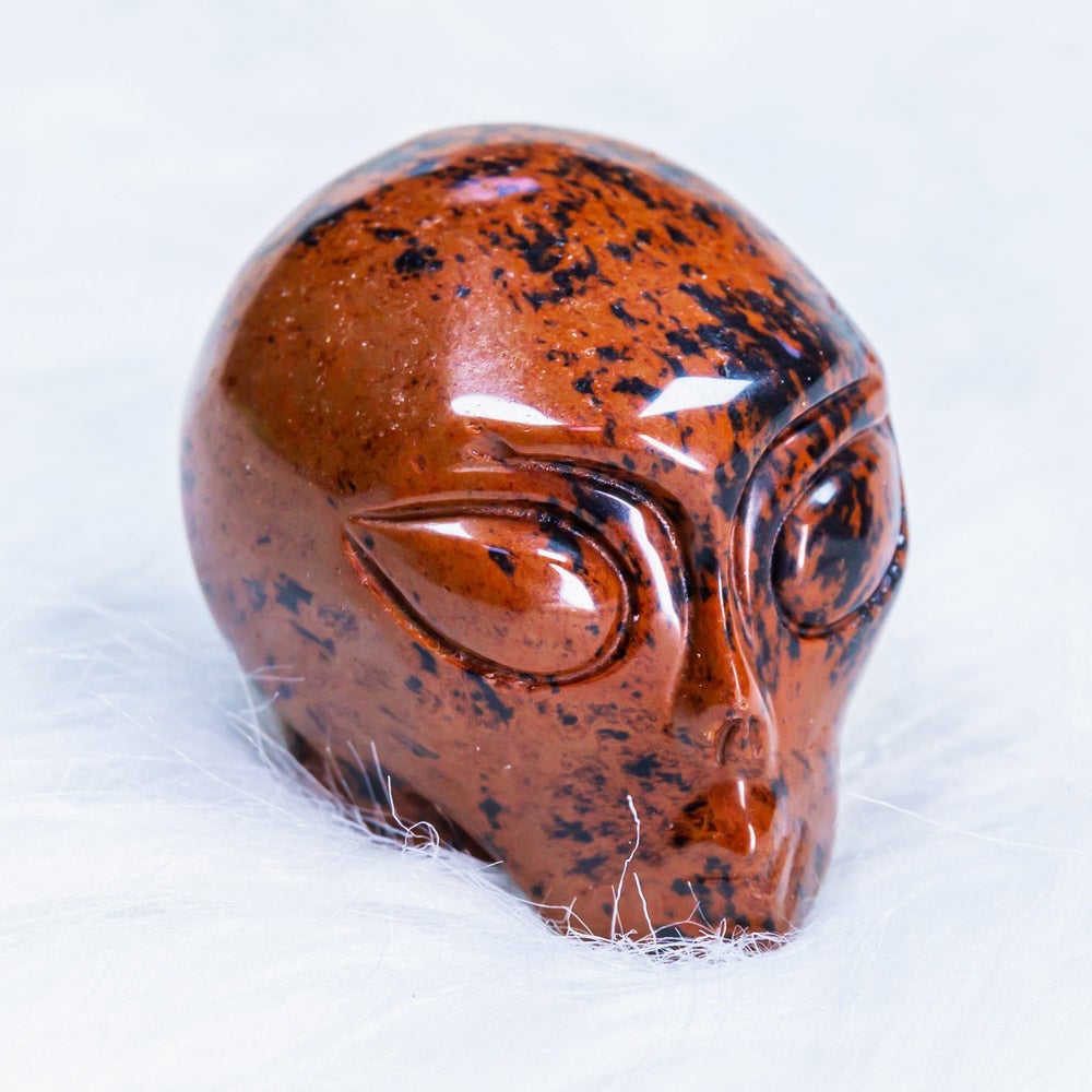 Reikistal 2" Crystal Alien Skull