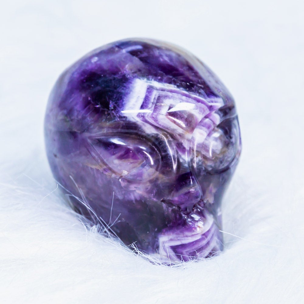 Reikistal 2" Crystal Alien Skull