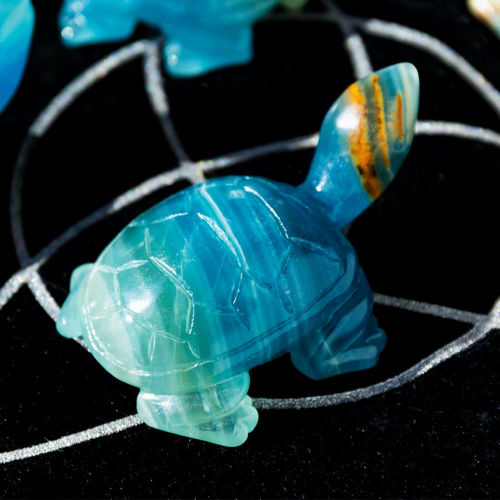 Reikistal Blue Onyx Turtle