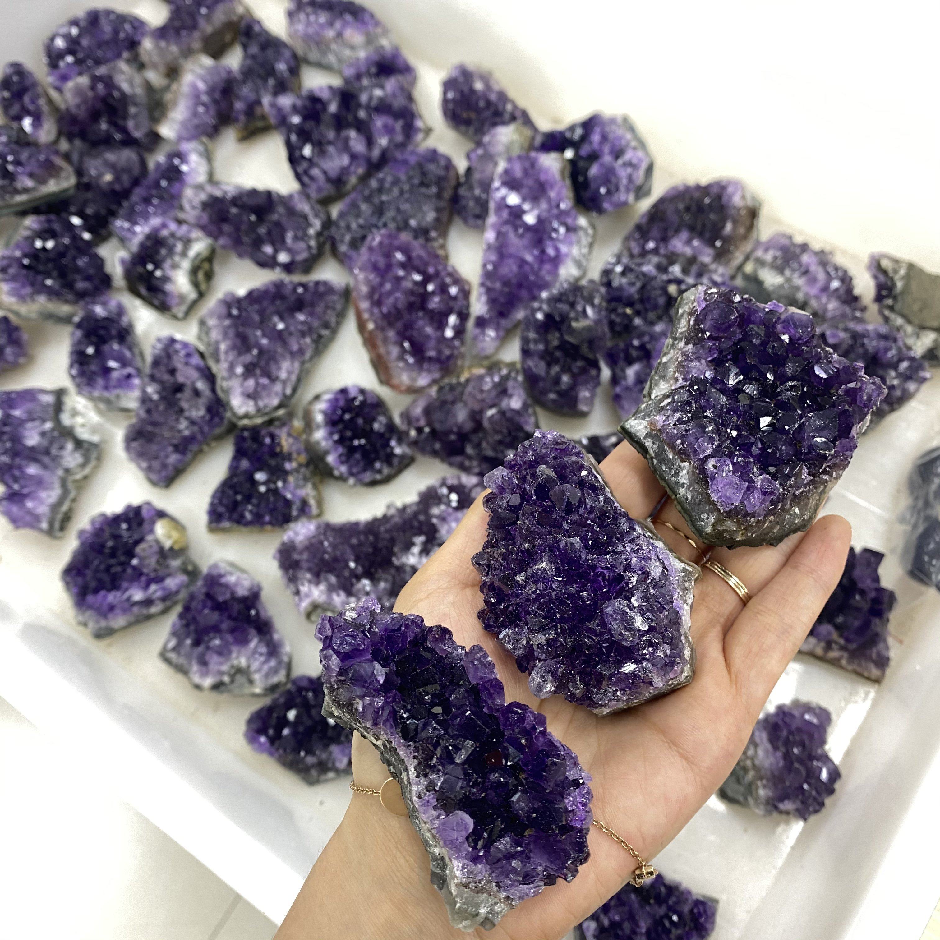 Reikistal Amethyst Clusters