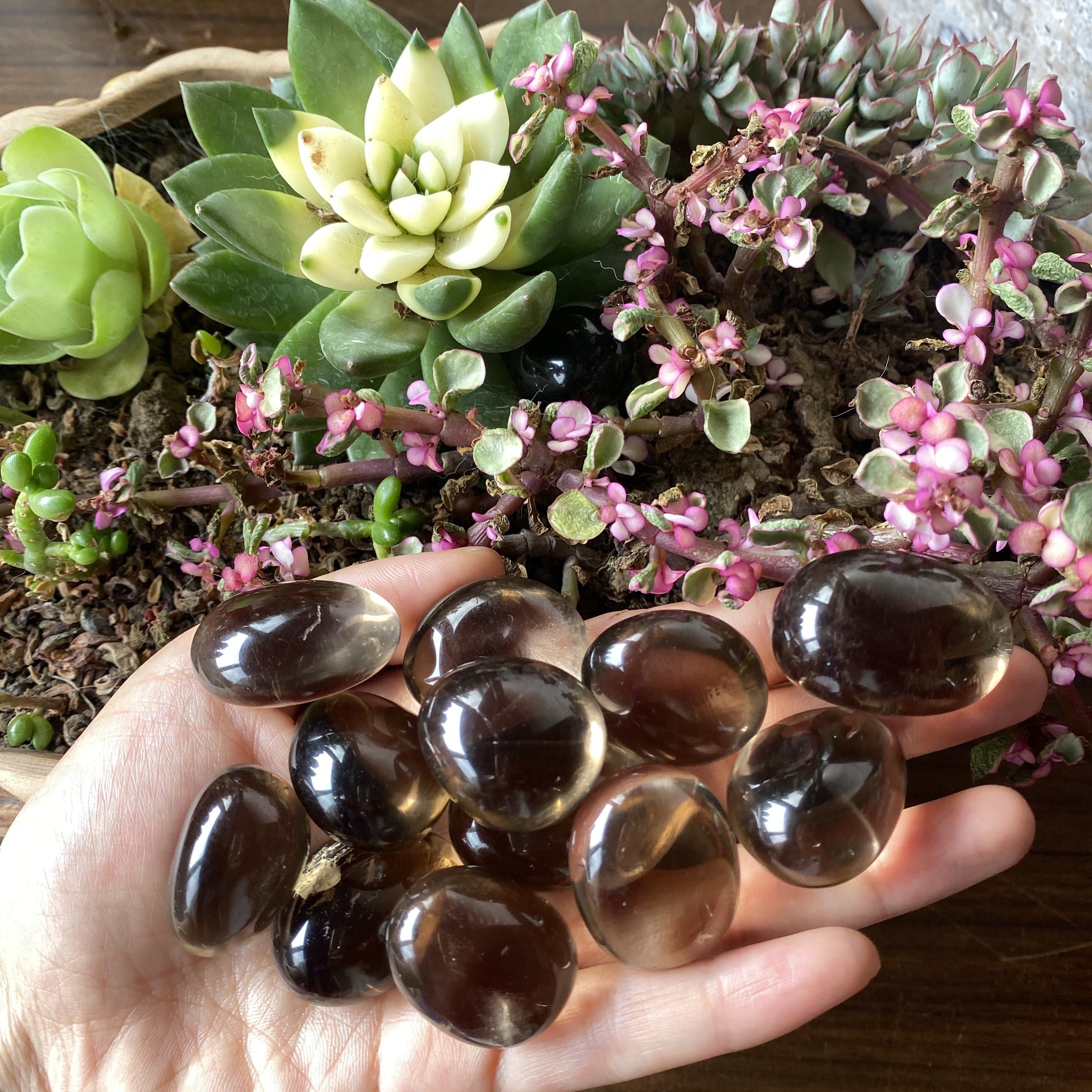 Reikistal Smoky Quartz Tumbled Stone