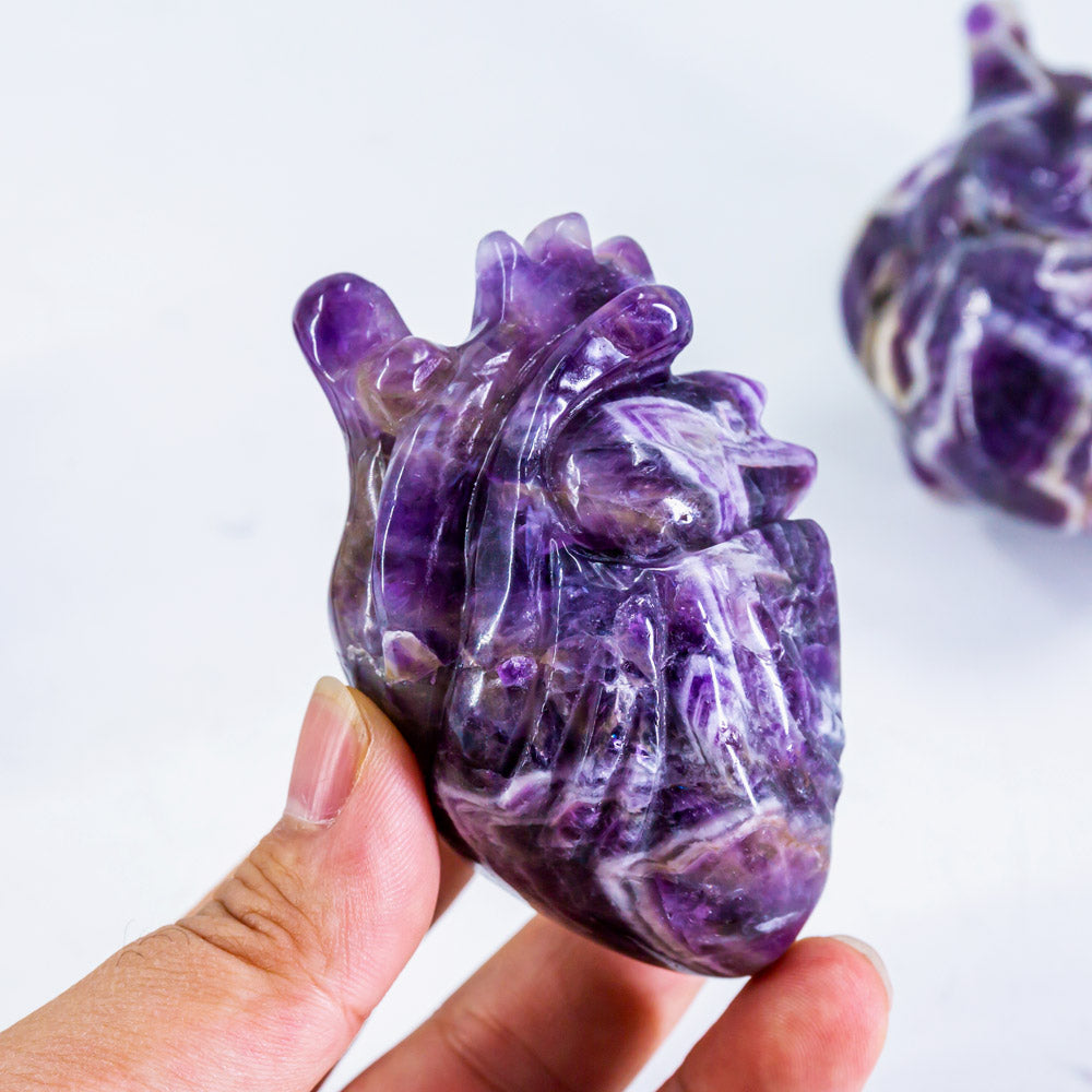 Reikistal Dream Amethyst Human Heart