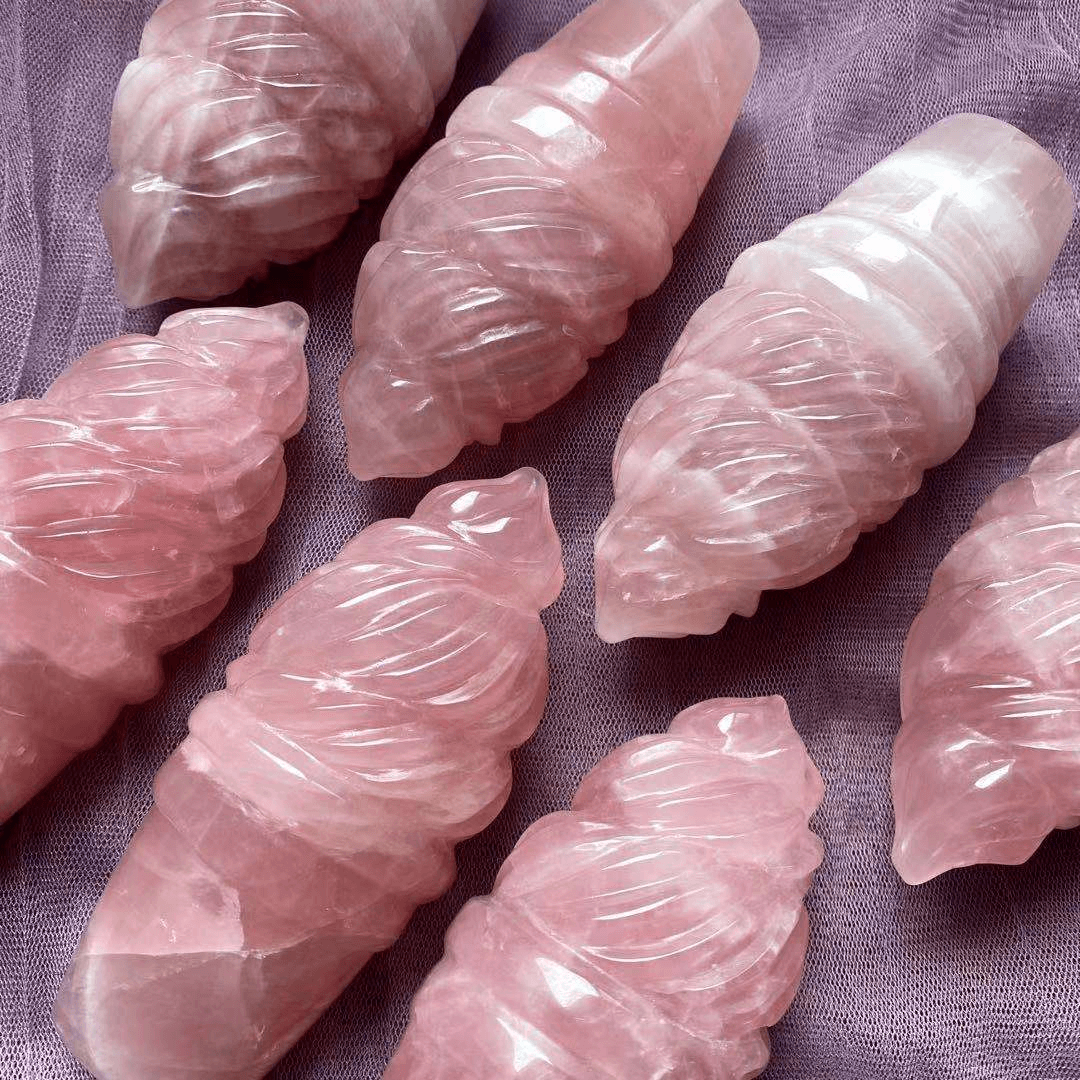 Crème glacée au quartz Rose Reikistal