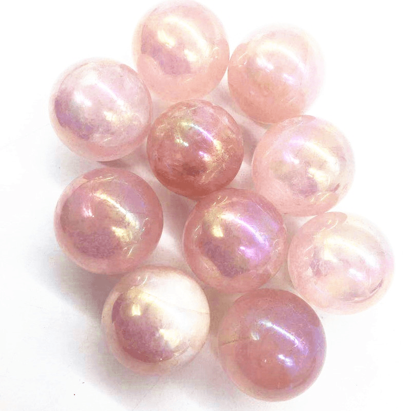 Reikistal Angel Aura Rose Quartz Ball