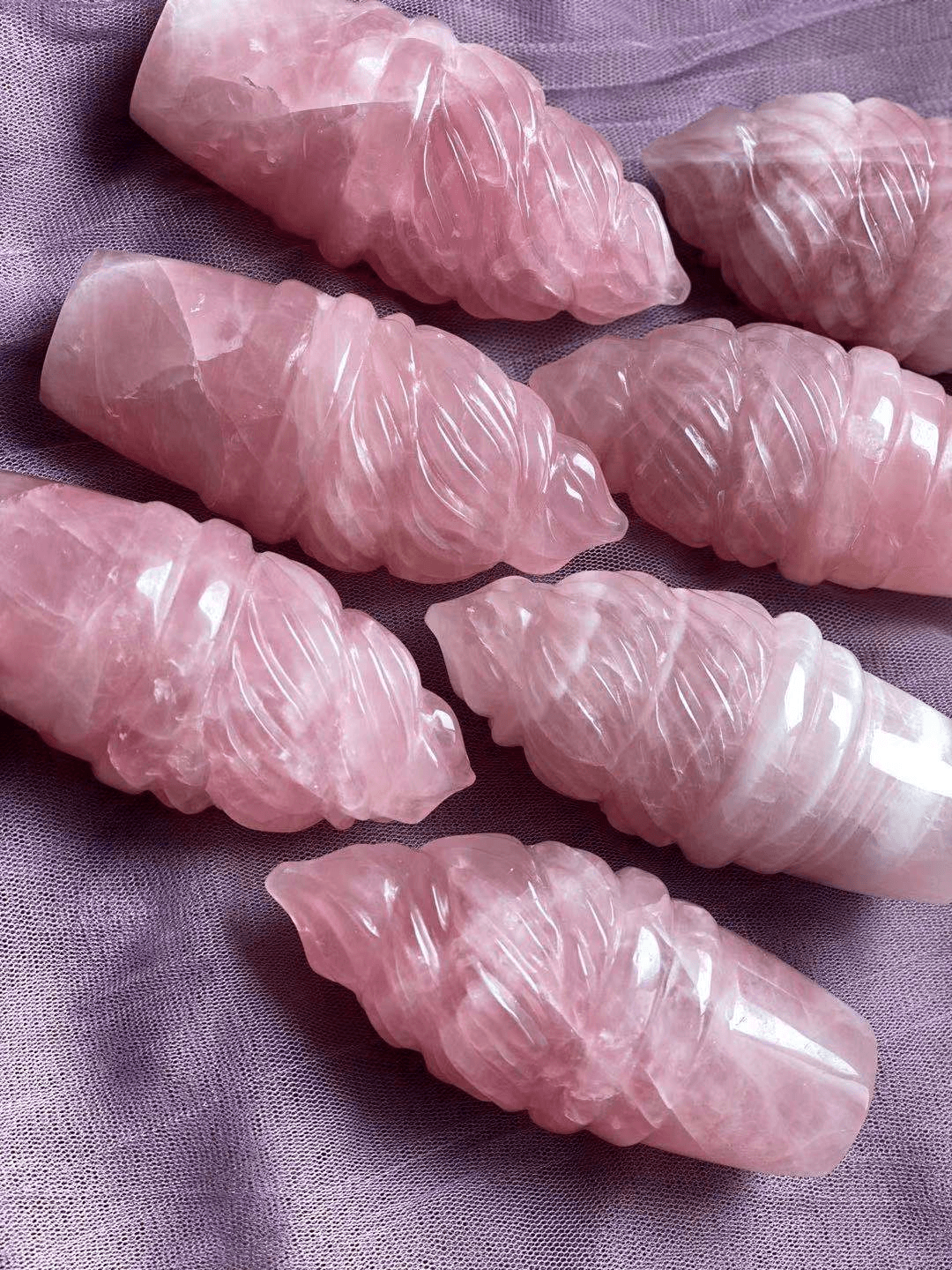 Crème glacée au quartz Rose Reikistal