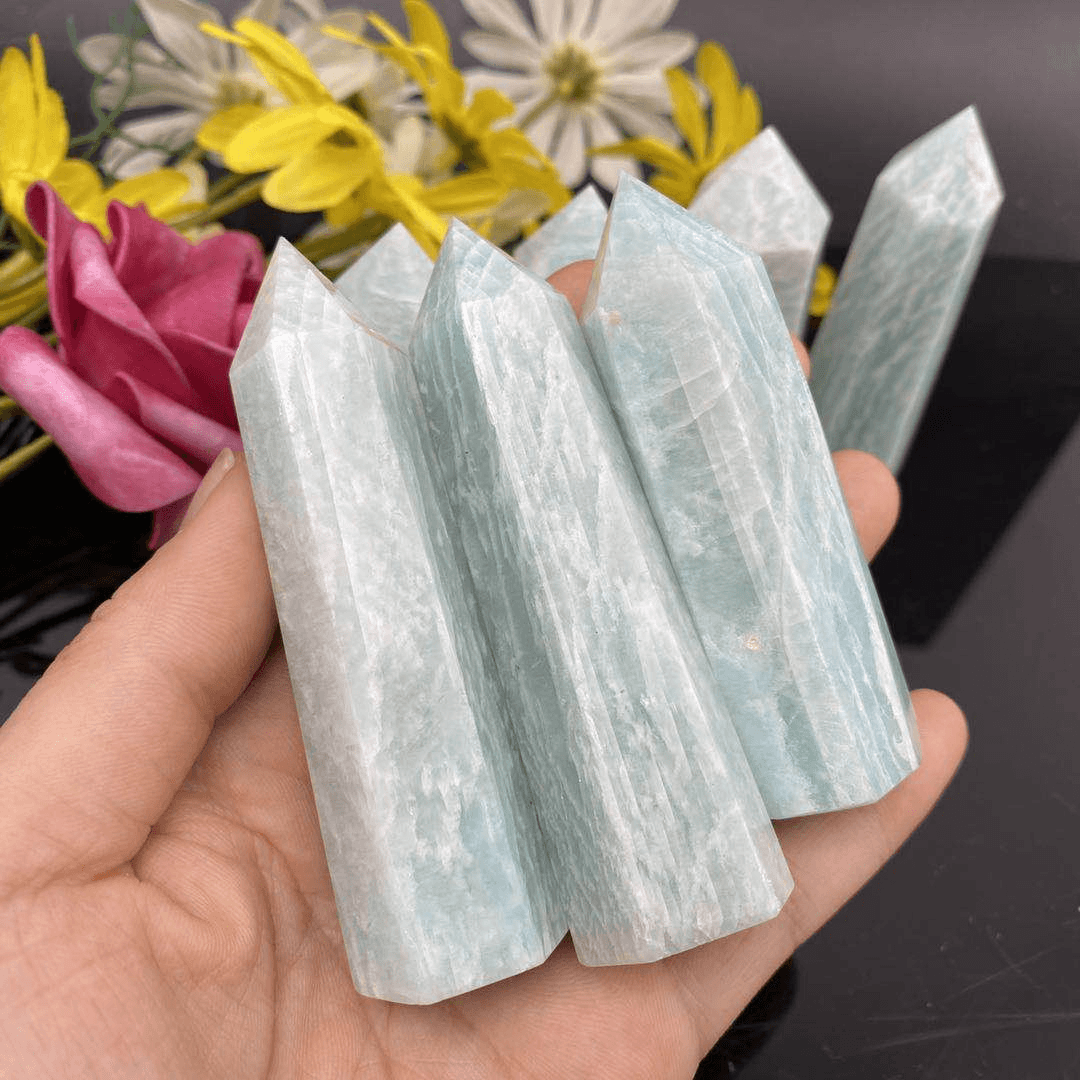 Reikistal Amazonite Point