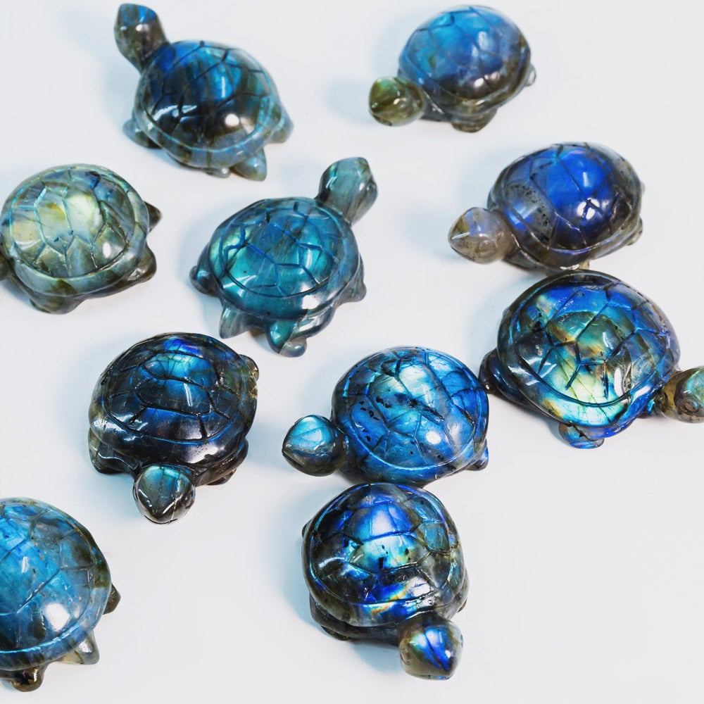 Reikistal Labradorite Turtle