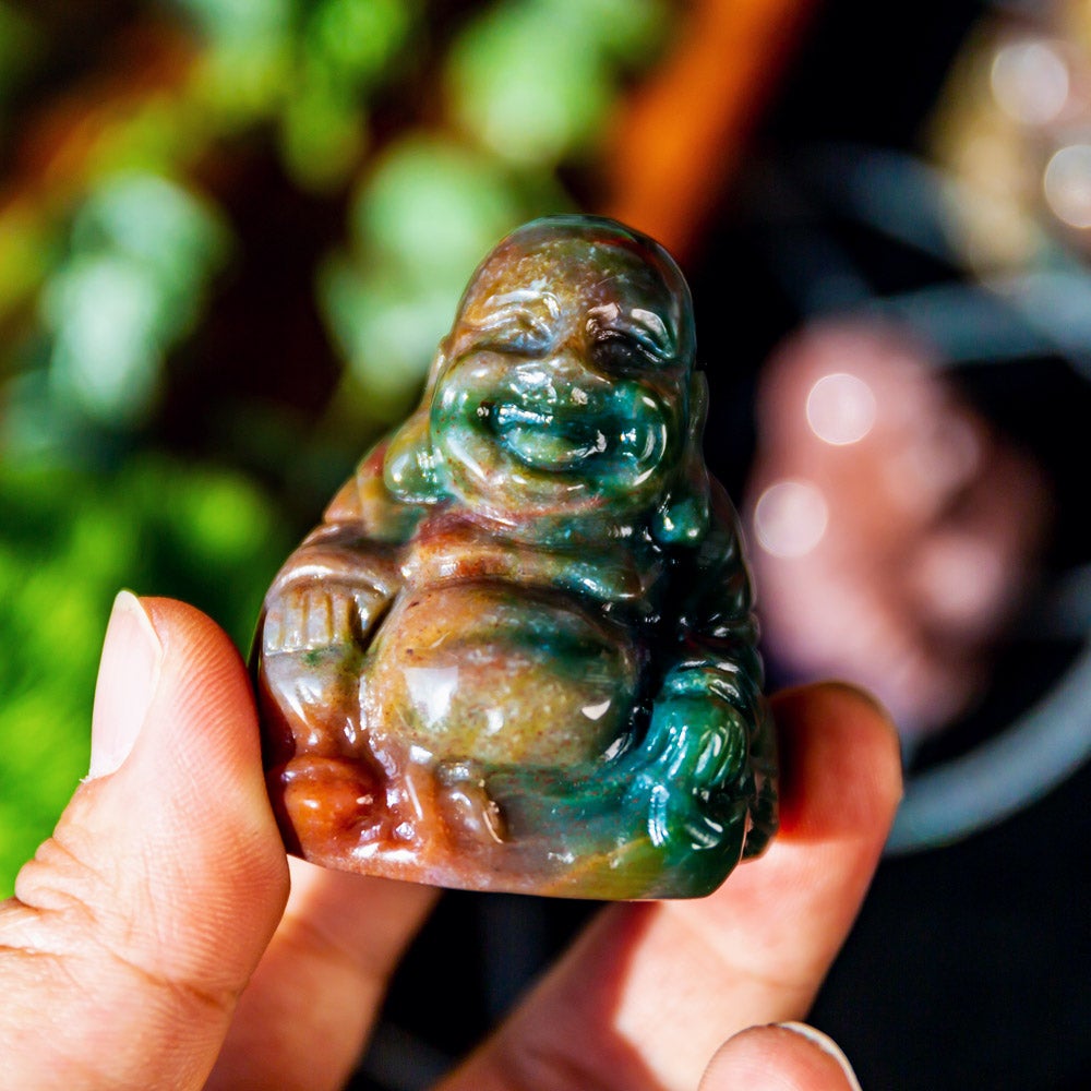 Reikistal Ocean Jasper Buddha