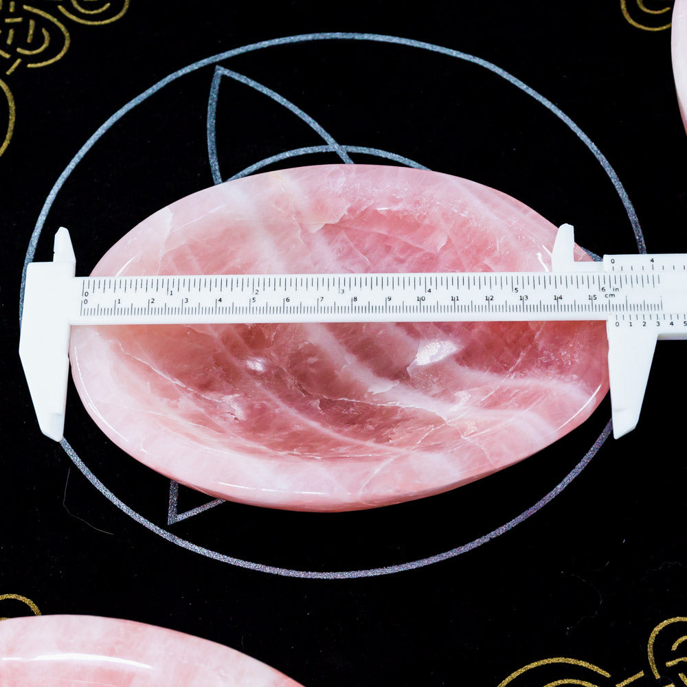 Reikistal Rose Quartz Plate