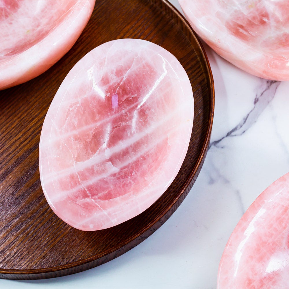 Reikistal Rose Quartz Plate