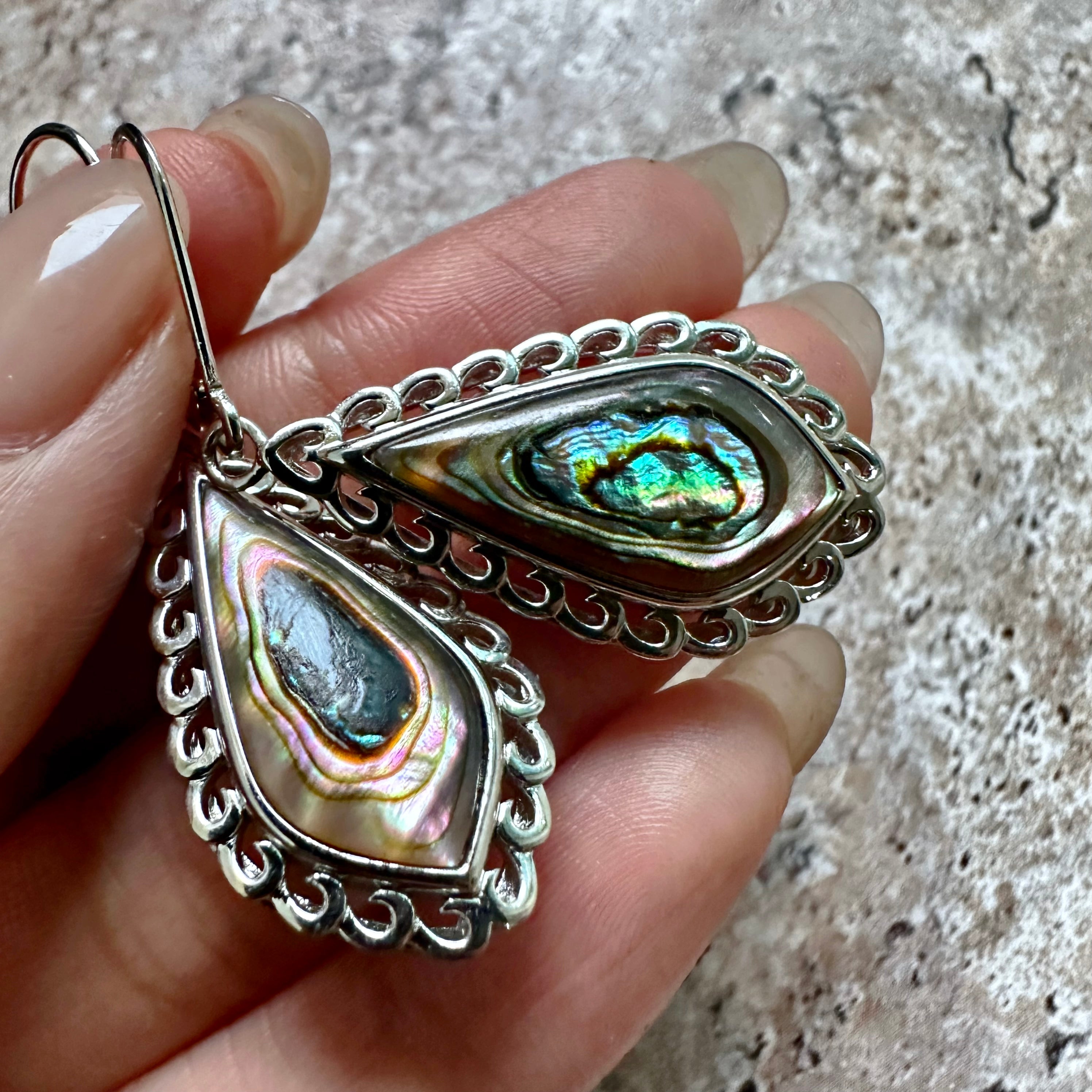 Reikistal【Handmade Custom】 Abalone Shell Pendant