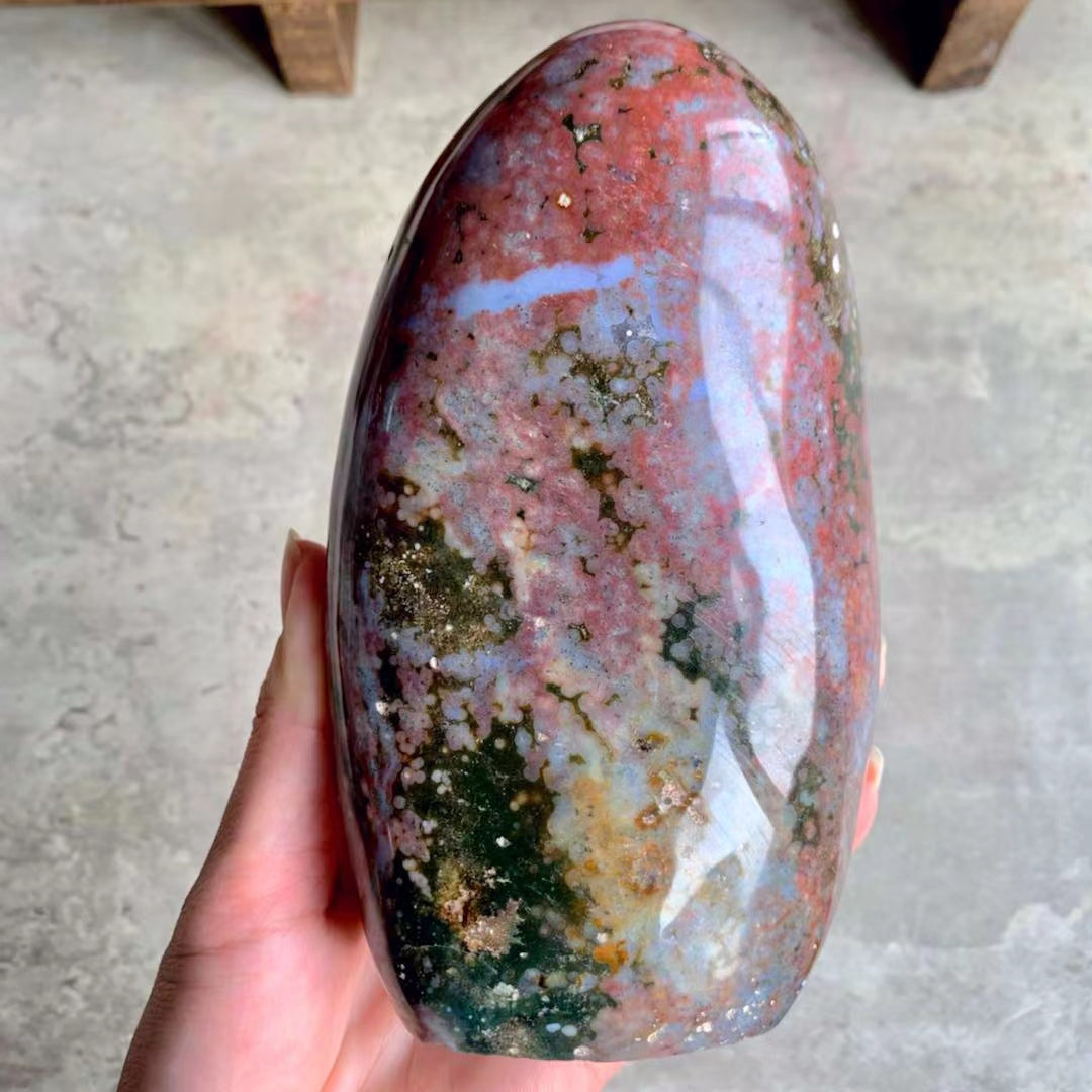 【Weekly Flash Deals】Bubble Ocean Jasper Free Form