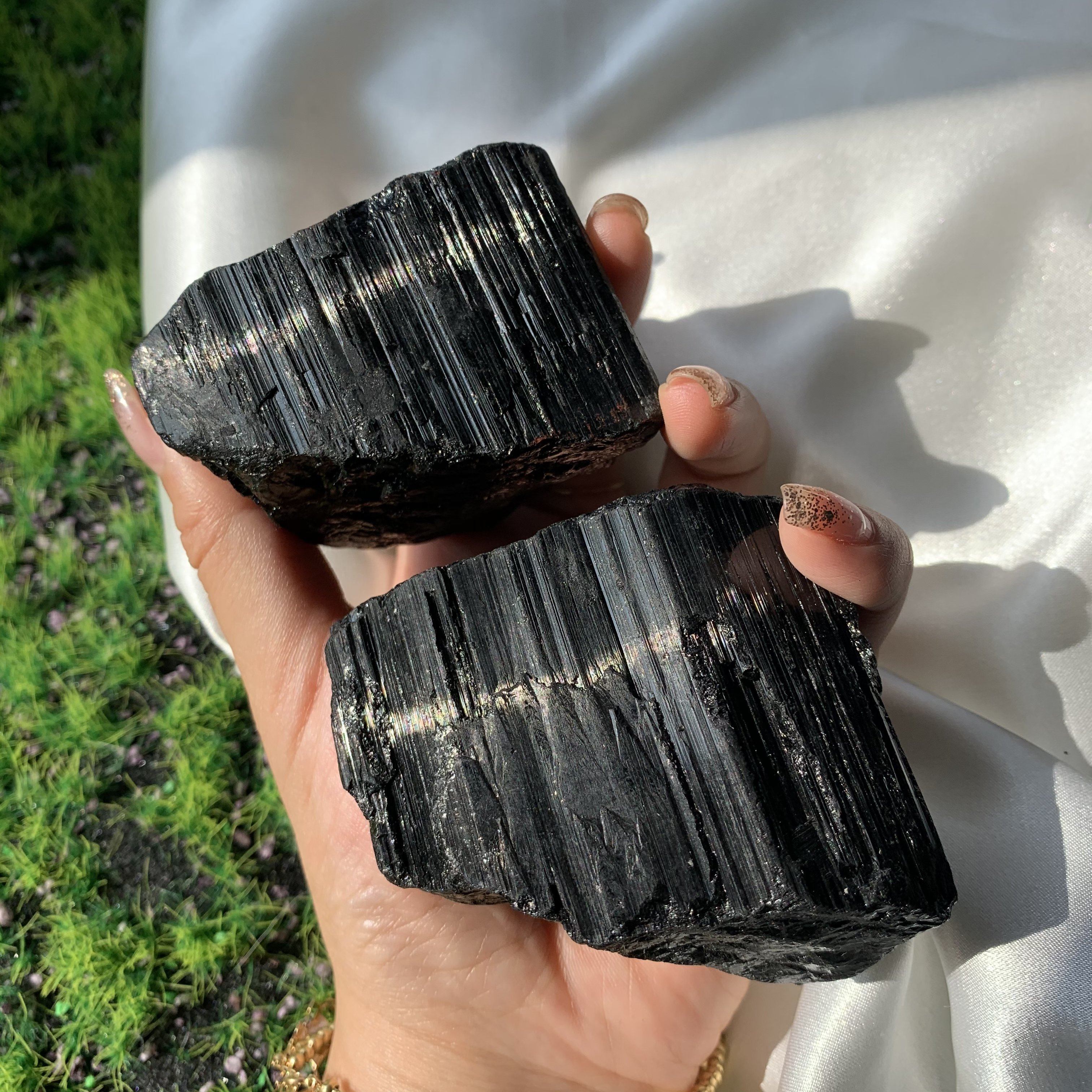 Reikistal Black Tourmaline Specimens